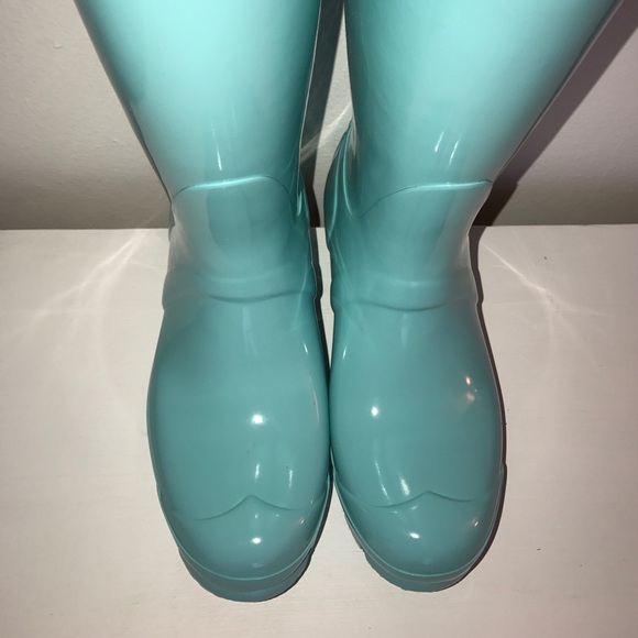 TIFFANY BLUE  RAIN BOOTS - Picture 3 of 4